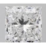 Princess Cut Diamond F Colour VS1 Clarity 7.02 Carat EX EX IGI