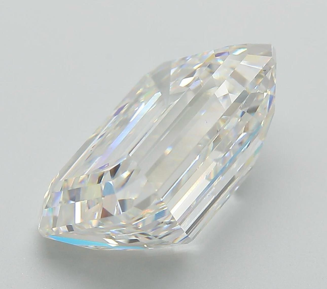 Emerald Cut Diamond F Colour VS2 Clarity 10.01 Carat EX EX - IGI - Image 5 of 10