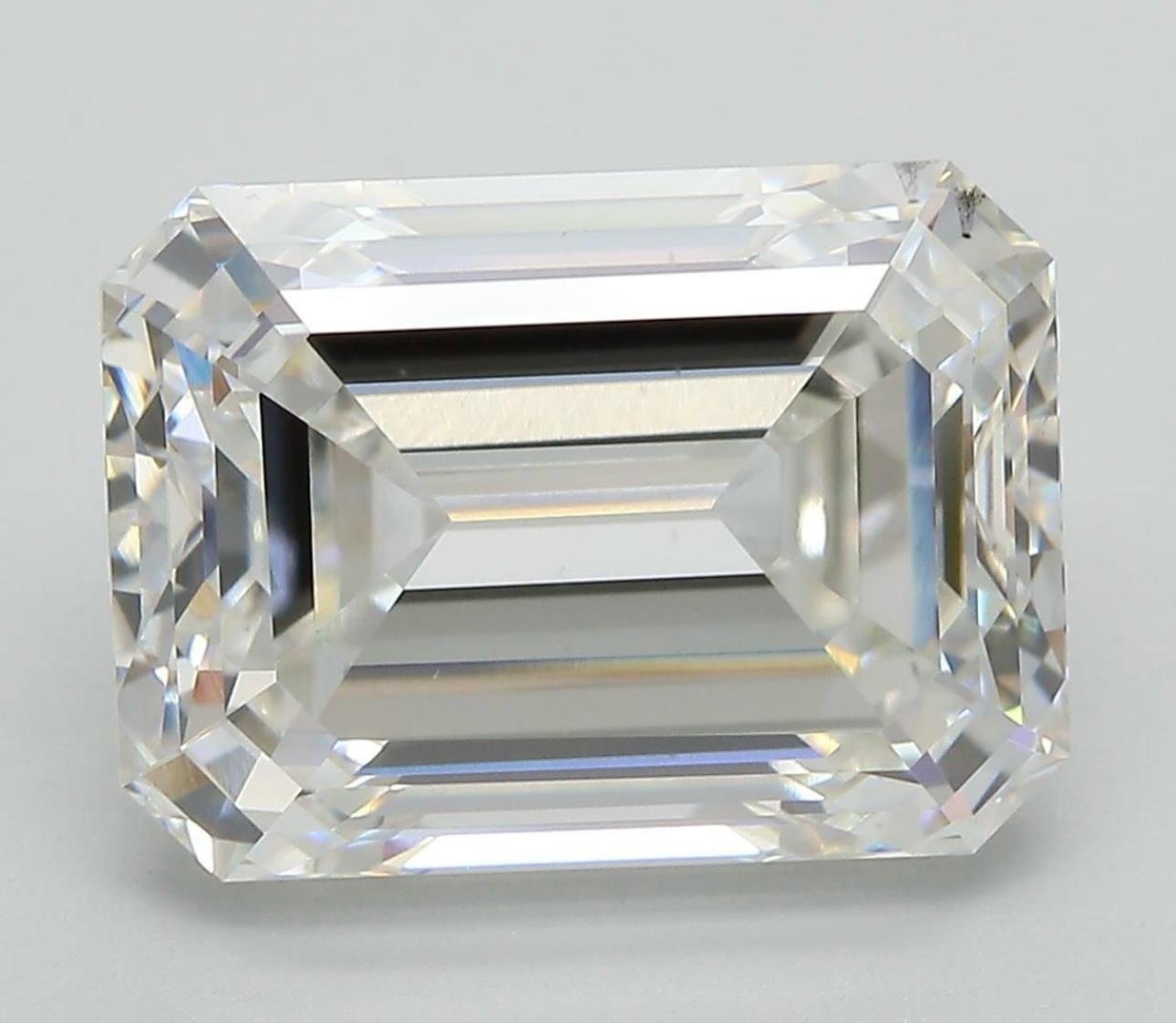 Emerald Cut Diamond F Colour VS2 Clarity 10.01 Carat EX EX - IGI - Image 8 of 10