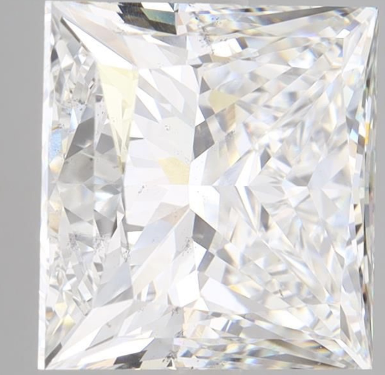 Princess Cut Diamond F Colour VS2 Clarity 8.01 Carat EX EX IGI - Image 7 of 9