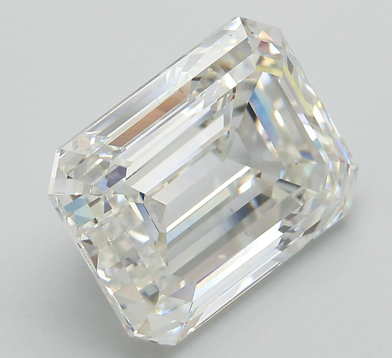 Emerald Cut Diamond F Colour VS2 Clarity 10.01 Carat EX EX - IGI - Image 2 of 10