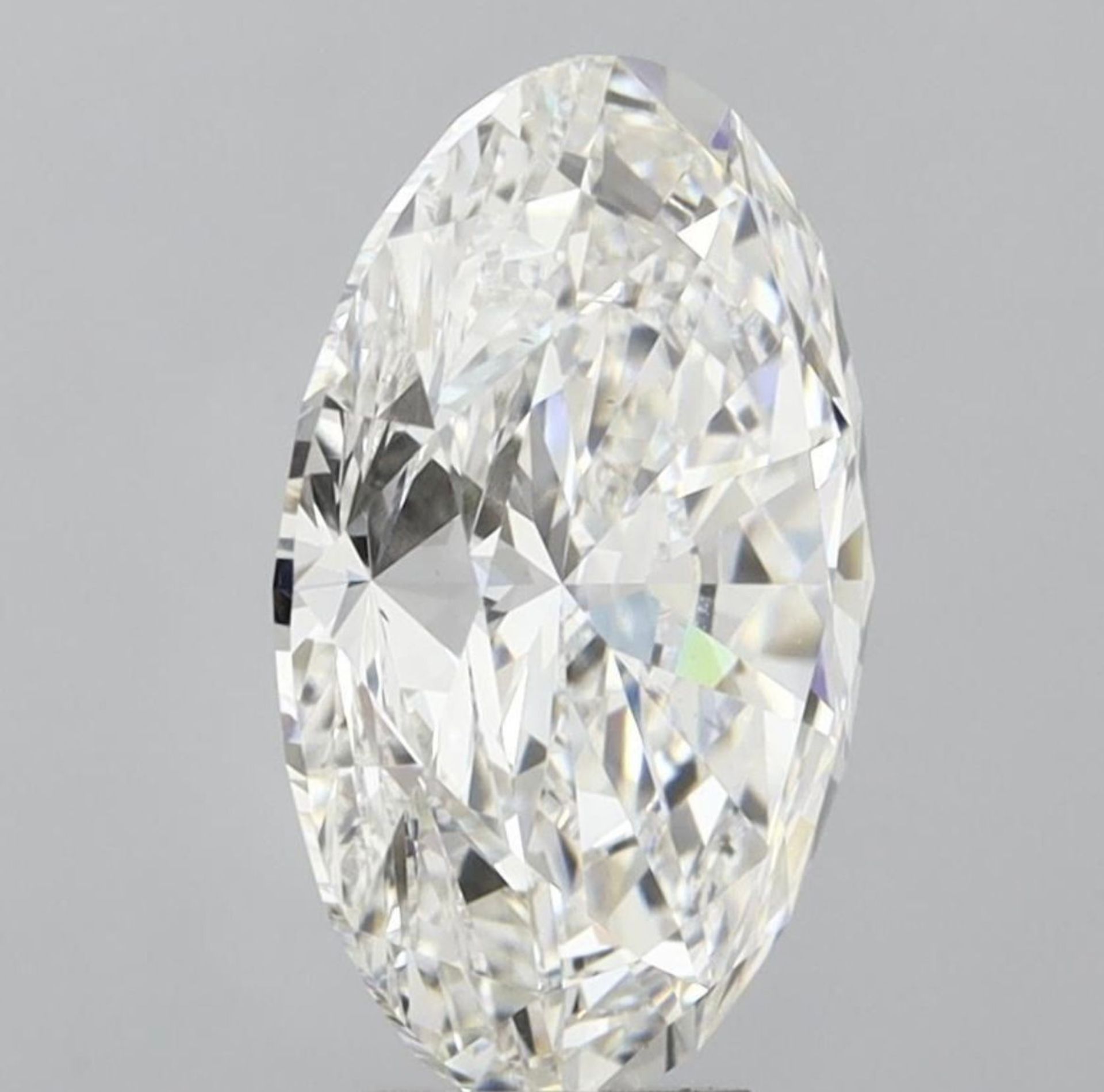 Oval Cut 8.03 Carat Diamond F Colour VS2 Clarity EX EX - IGI - Image 7 of 9