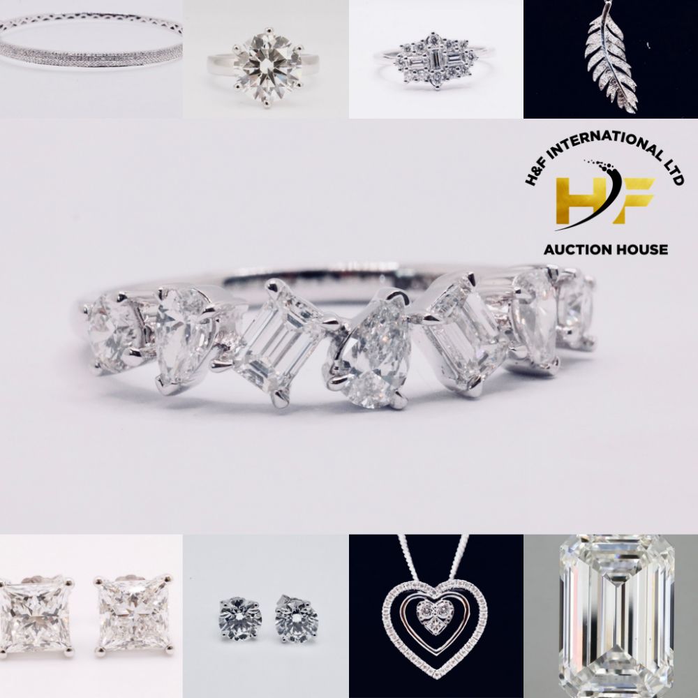 ** Diamond & Jewellery Event ** Over 200+ Lots, Diamond Earrings, Diamond Tennis Bracelets, Single Diamonds, Bangles, Pendants - Low Reserves