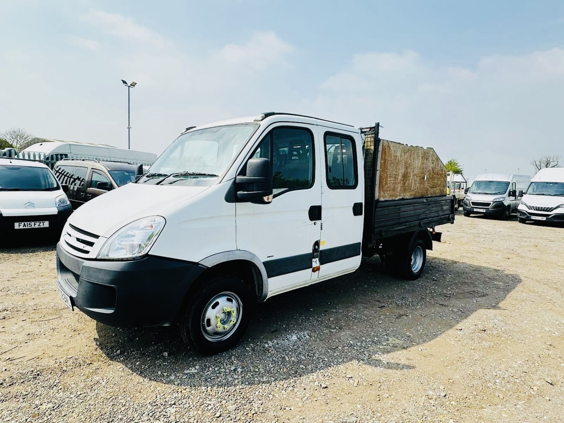 IVECO Daily 2.2 HPI 35C12 LWB Tipper Twin Rear Axle 7 Seat Crew Cab 2009'09 Reg'- Tipper - Image 6 of 39