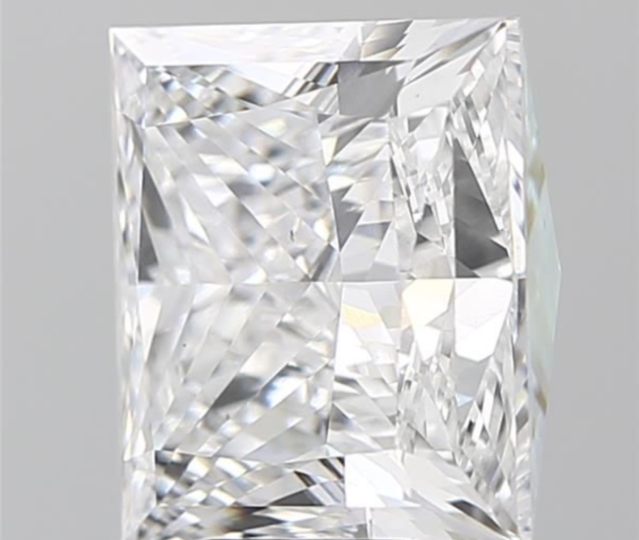 Princess Cut Diamond F Colour VS1 Clarity 7.02 Carat EX EX IGI - Image 4 of 5