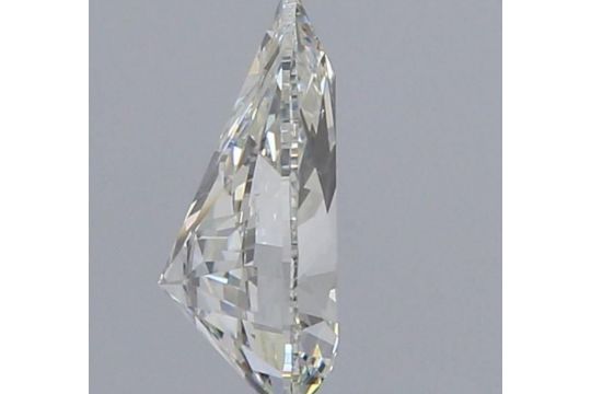 Pear Cut Natural Diamond 1.00 Carat F Colour VS2 Clarity EX VG - GIA Certificate - Image 4 of 8