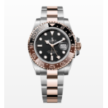 Rolex GMT II Oyster Perpetual OysterSteel & Everose Gold Black Dial '2024 Year' Brand New