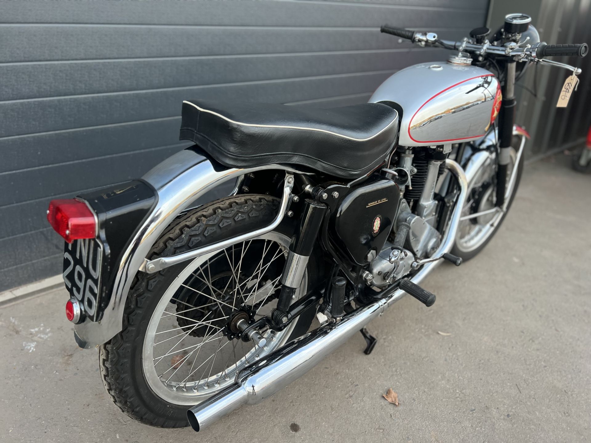 BSA B31 motorcycle. 1955. 350cc. Frame No. CB31 1167 Engine No. BB31 525 Alloy wheels with stainless - Image 3 of 8