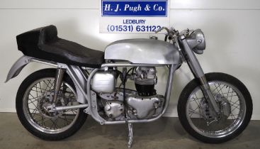 Norton race bike project. Engine No. 99C2021. With Norton engine and frame. Has been painted and