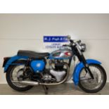 BSA A7/A10 motorcycle. 1961. 650cc. Frame No. G.A7.14820 as stated on V5 Engine No. DA10.14566 as