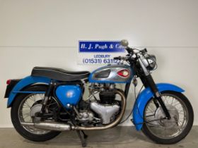 BSA A7/A10 motorcycle. 1961. 650cc. Frame No. G.A7.14820 as stated on V5 Engine No. DA10.14566 as