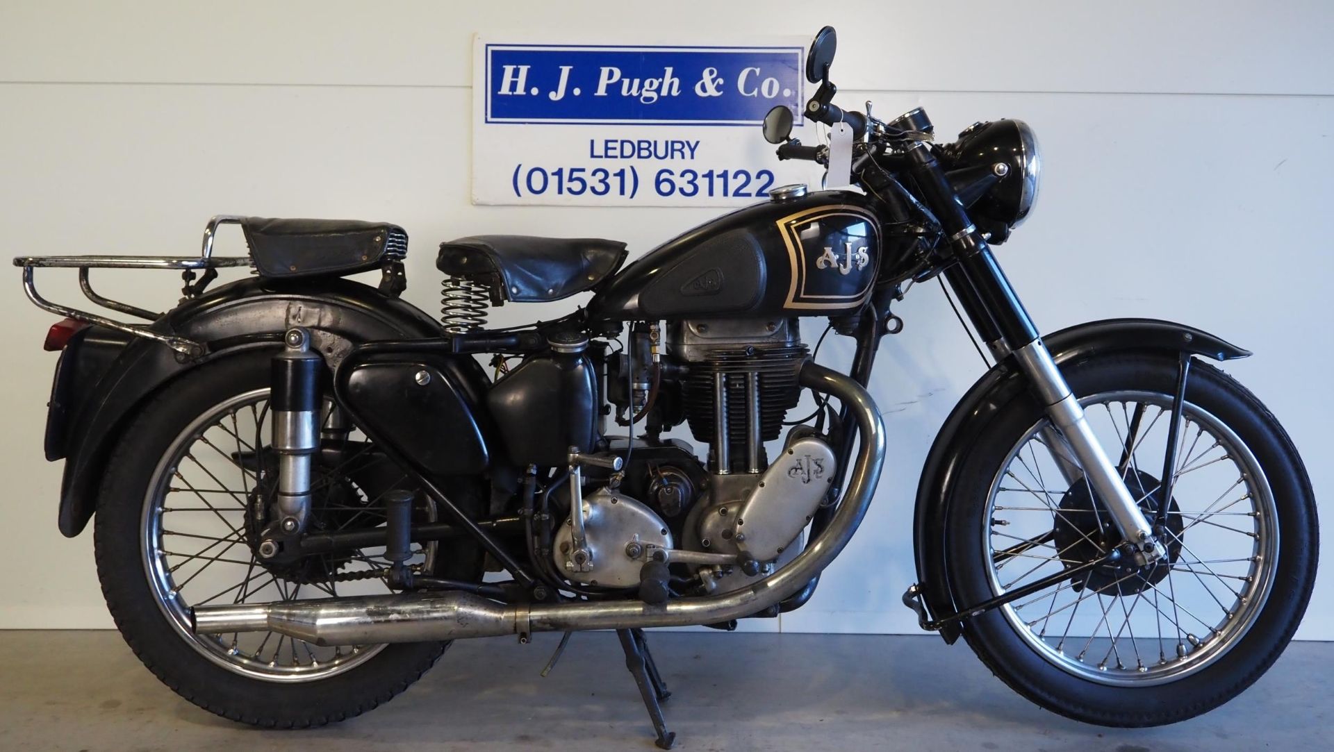 AJS 18S motorcycle. 1952. 498cc Frame No. 76770 Engine No. 19433 Last ridden in July 2023 so will - Image 2 of 10