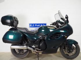Triumph Trophy motorcycle. 1999. 1188cc. Runs and rides. Rode to the sale room. MOT until