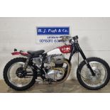 BSA A65 So-Cal Speedster flat track motorcycle. 1972. 650cc.Frame No. A657-16361Engine No.