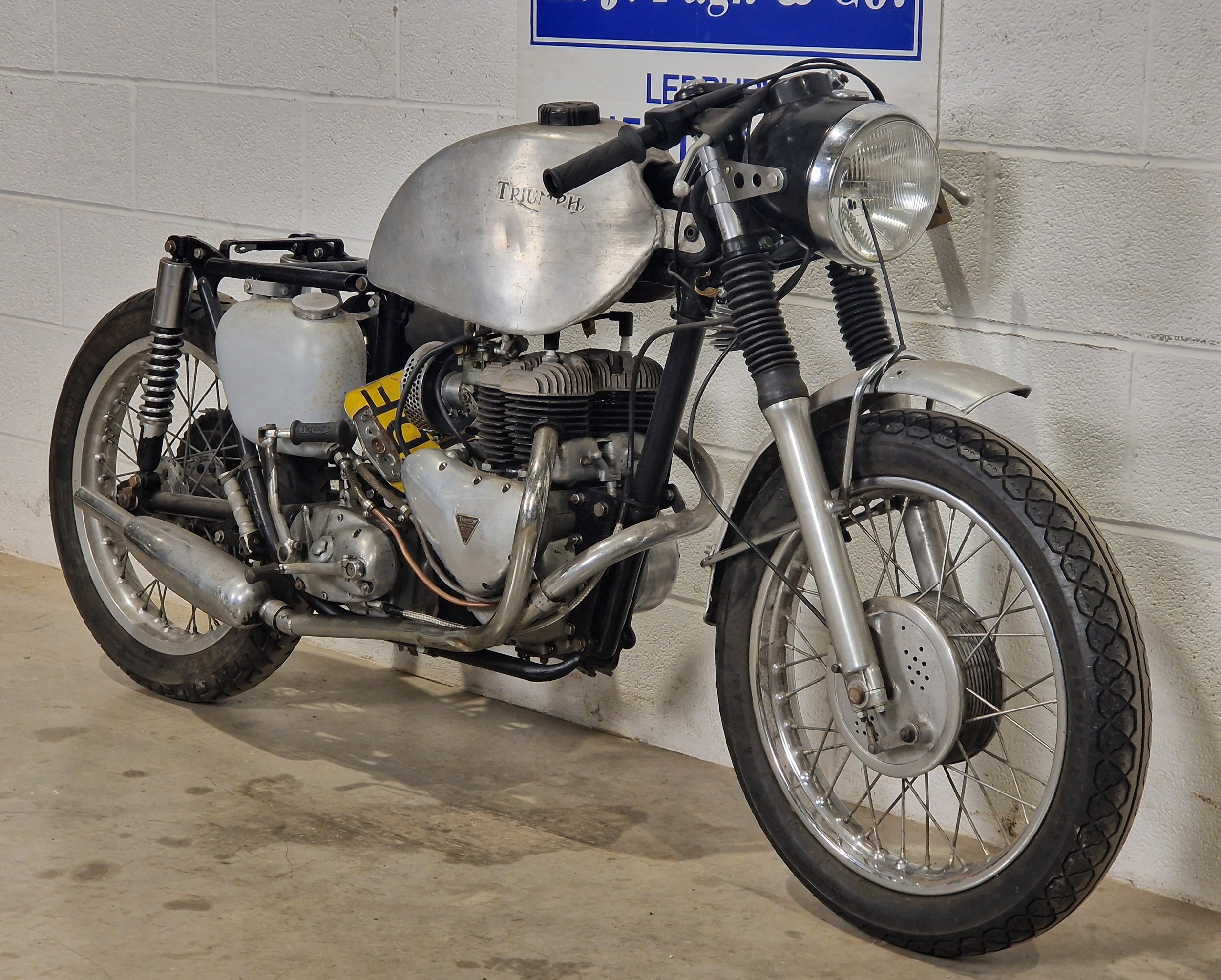 Triumph TRW motorcycle project. 1964. 500cc. Engine No. TRW26402X Believed to have been a factory - Image 2 of 7