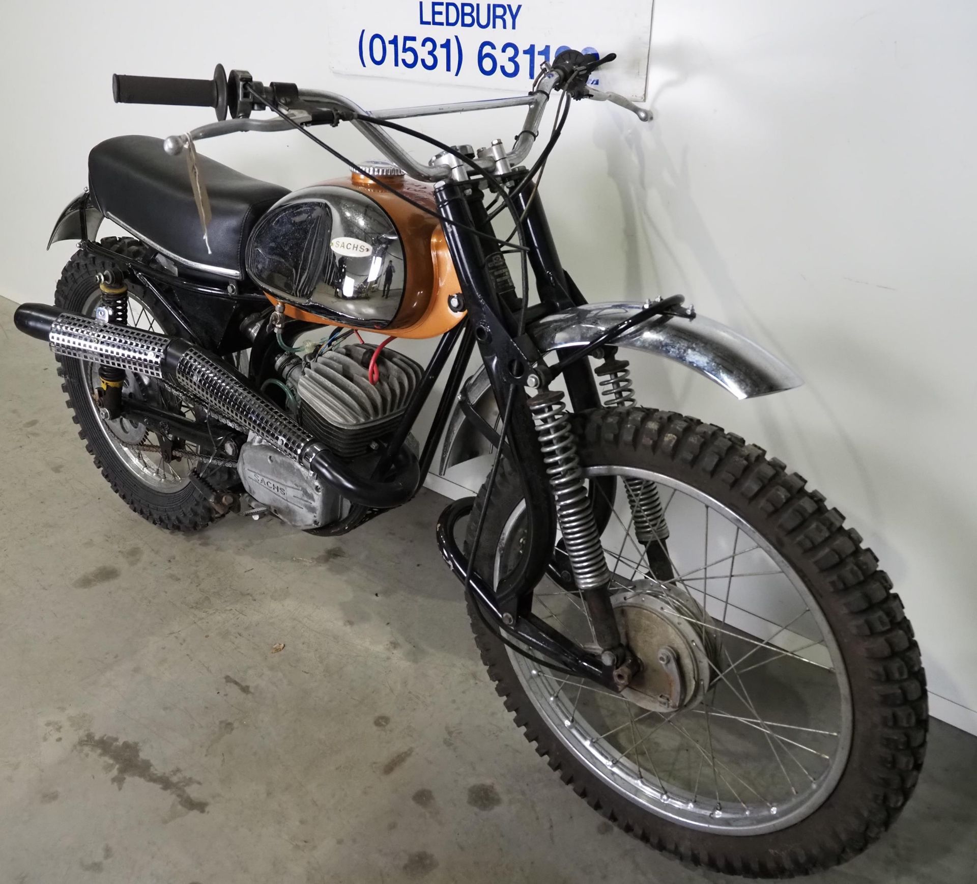Sachs type 427 motocross bike. 1970. Frame No. 427-003950 Engine No. 57636666 Runs but requires - Image 4 of 7
