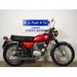 Honda CB125 motorcycle. 1974. 124cc Engine turns over. Reg. UGW 184S. No docs. Key