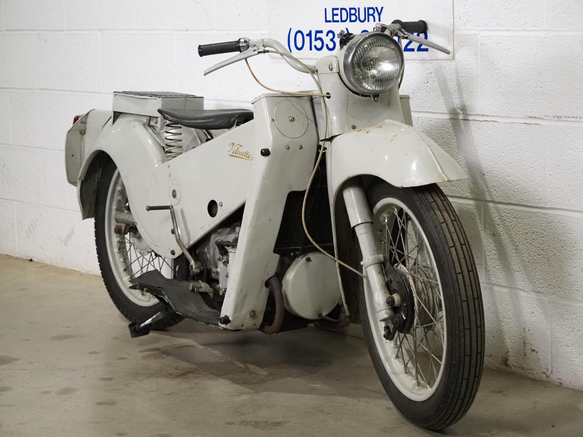 Velocette LE Mk3 motorcycle. 1963. 200cc Engine turns over. Reg. ATL 218A. V5. - Image 2 of 6