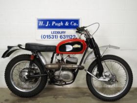 Cotton trials motorcycle. 1964. 250cc. Frame no. TC/87 Engine no. 607D/3456 Runs and rides, last