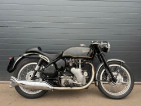 Velocette Vemon motorcycle. 1967. 499cc. Engine No. VM2693. Does not match V5. Engine turns over