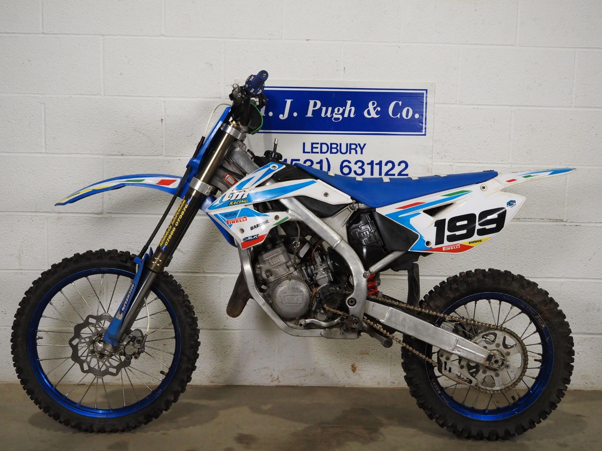 TM85 big wheel moto cross bike. 2015. 85cc Runs and rides. Has had an overhaul by Neil Buttry to - Image 5 of 5