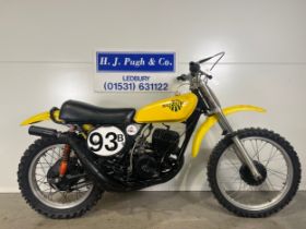 Suzuki TM250 trials bike. 1975. 250cc. Engine No. TM250-48123 Engine turns over with good