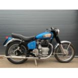 Royal Enfield Super Meteor motorcycle. 1955. 700cc. Frame No. T73205 Engine No. 7T3205 Engine