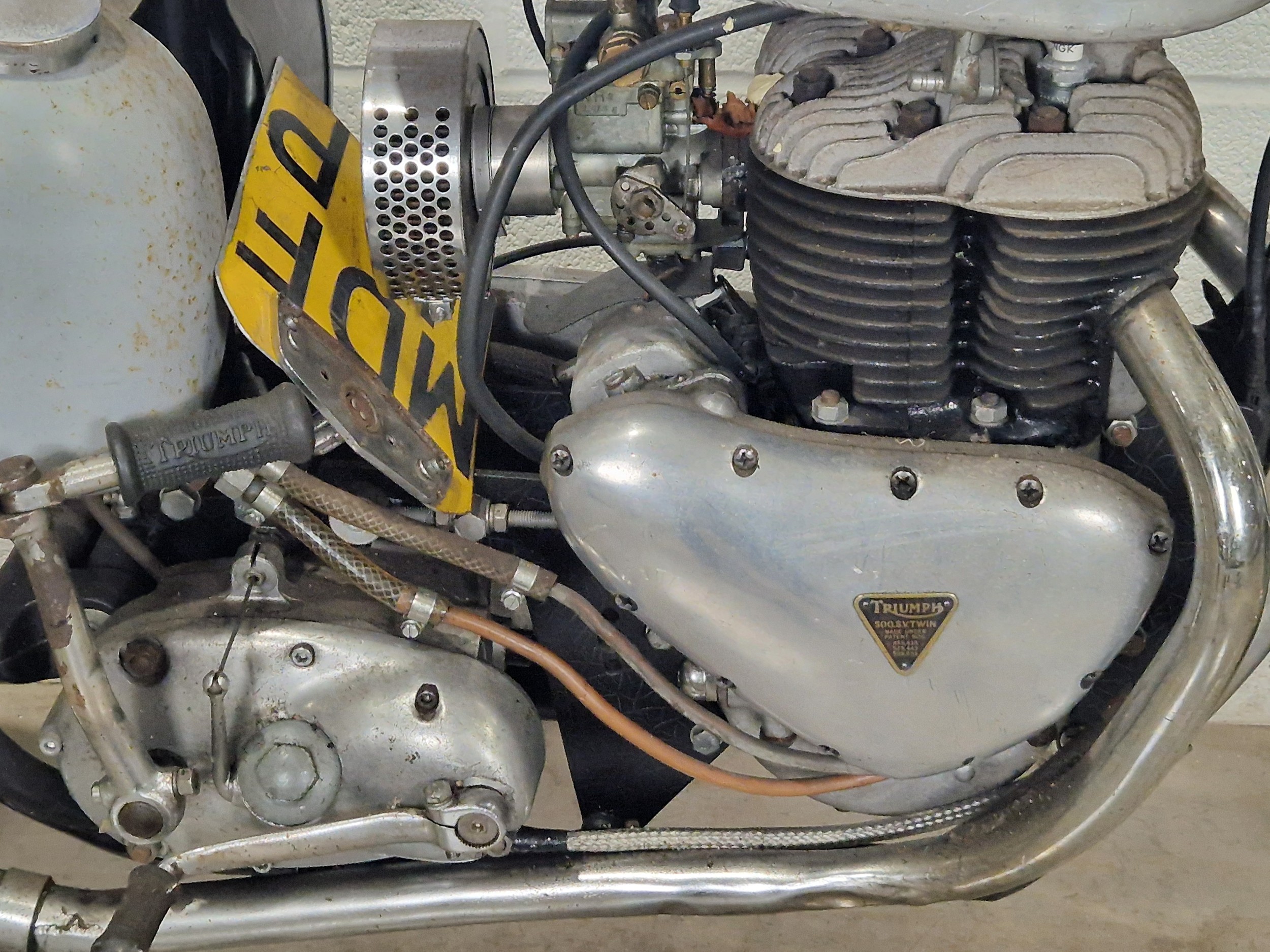 Triumph TRW motorcycle project. 1964. 500cc. Engine No. TRW26402X Believed to have been a factory - Image 4 of 7