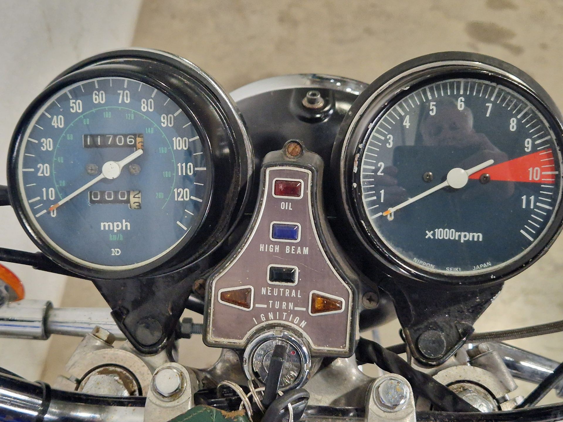 Honda CB550 motorcycle project. 1975. 544cc Frame No. CB550-12048163 Engine No. CB550E-1146702 - Image 5 of 6