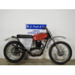 BSA B44 Scrambler. 500cc Engine no. B44-B4566 VS Engine turns over. Been in storage for many years