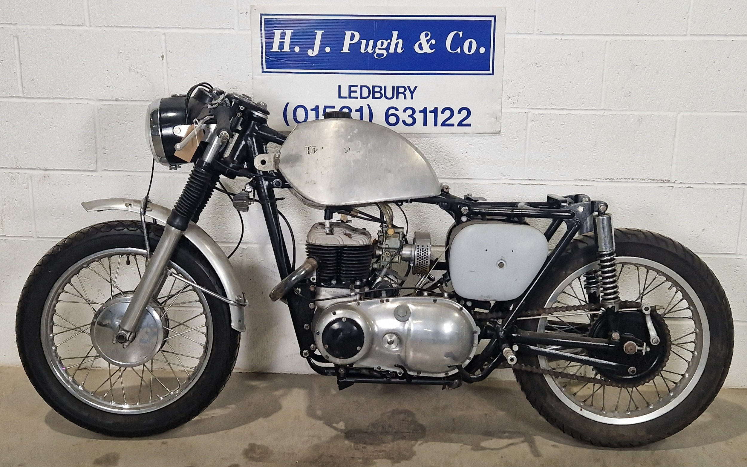 Triumph TRW motorcycle project. 1964. 500cc. Engine No. TRW26402X Believed to have been a factory - Image 7 of 7