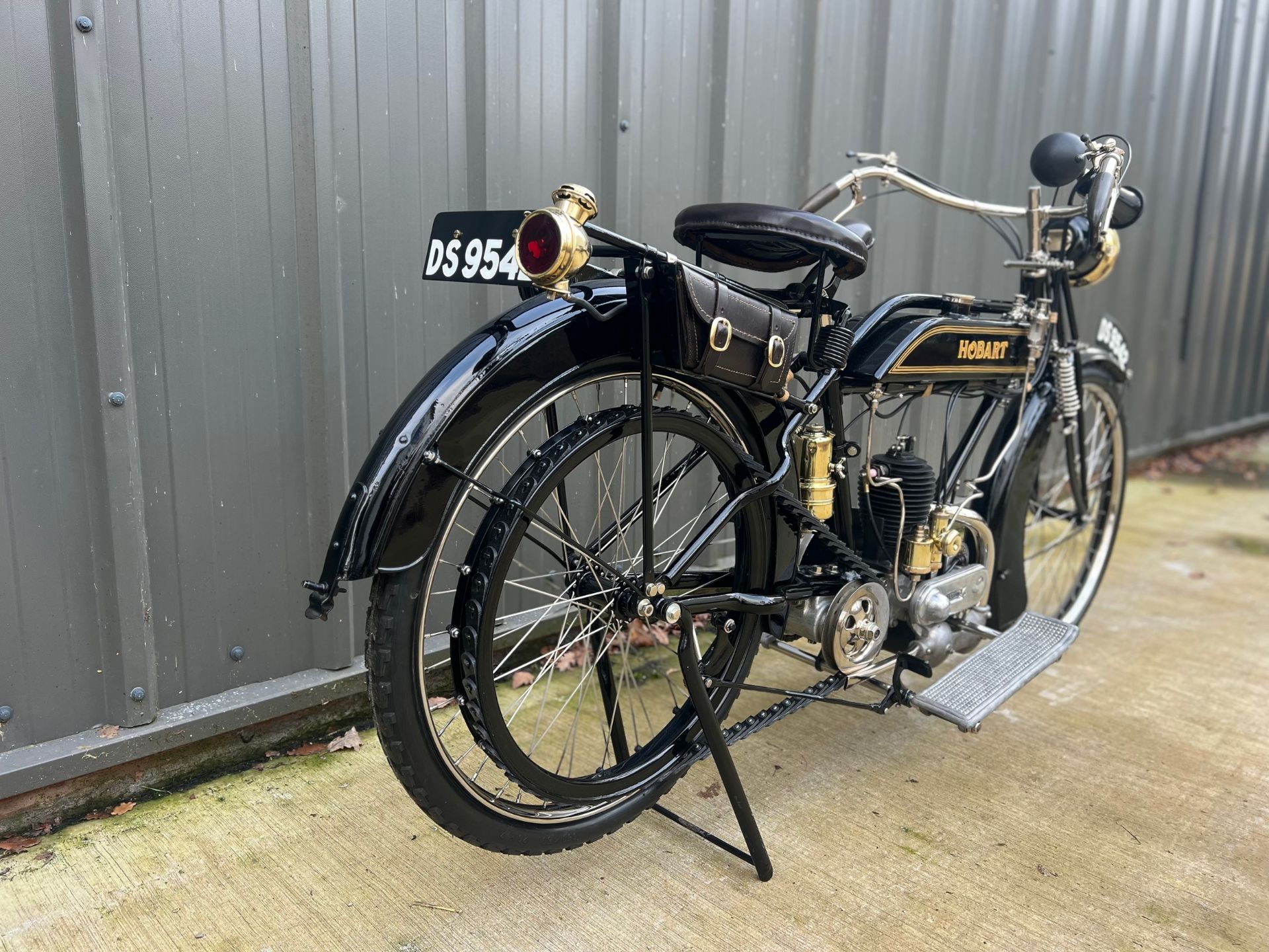 Hobart 2 Speed Flat Tank motorcycle. 1915. Frame No- 77466 Engine No- 06856 Believed to be the - Image 6 of 7