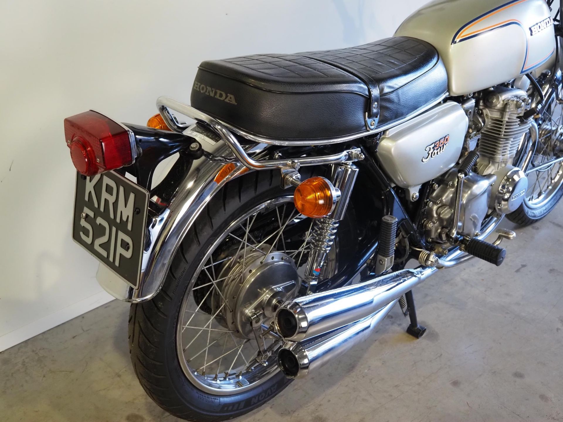 Honda CB 350 Four motorcycle. 1973. 347cc Frame No. 1048198 Engine No. 1048244 Property of a - Image 7 of 12