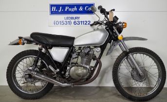 Honda XL175 scrambler bike. Frame No. XL175E-2017399 Engine No. XL175E-2017457 Runs but requires