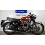 Norton Atlas motorcycle. 1965. 745cc. Frame No. 20113132 as stated on V5. Engine No. 113132 Engine