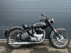 BSA Gold Flash A10 motorcycle. 1952. 646cc. Frame no. ZA7S 31183 Engine no. ZA10 15450 Running