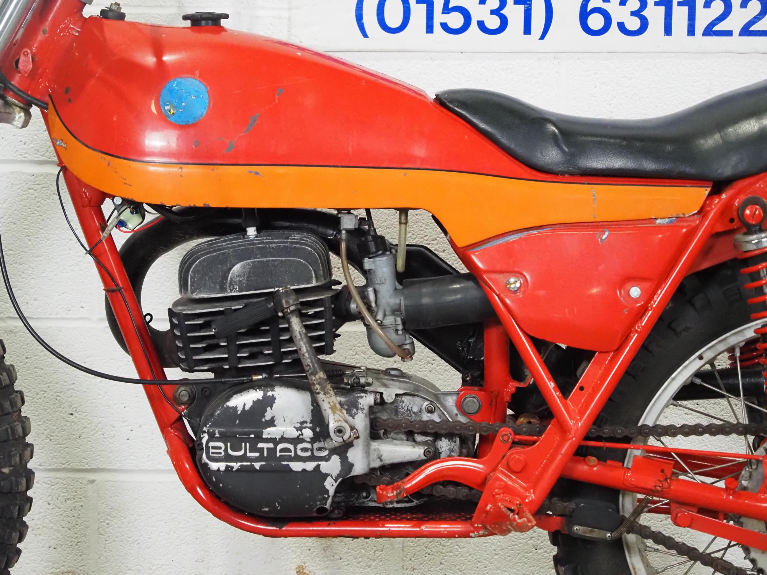 Bultaco Alpina trials bike. 1974. 350cc Frame No. JB11601297 Runs and rides, last used in May 2023 - Image 5 of 6