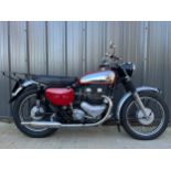 Matchless G12 CSR motorcycle. 1961. 650cc Frame No. A79564 Engine No. X6235 Last running in December