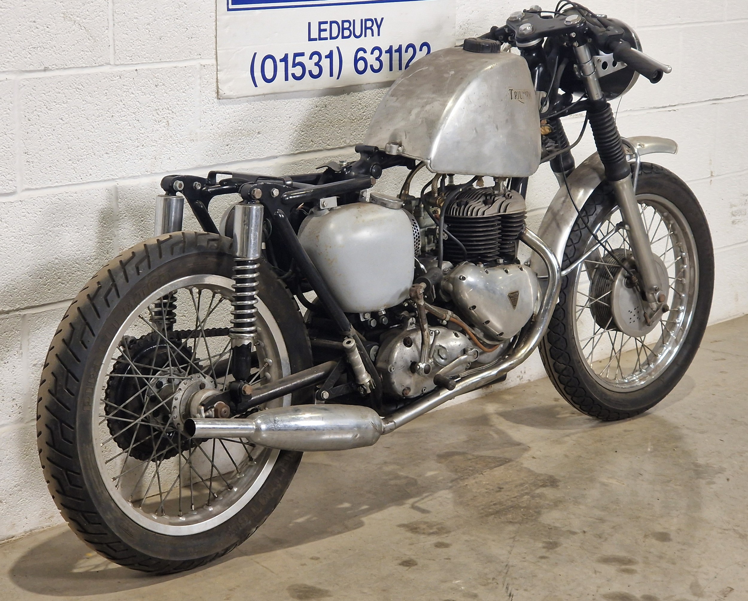 Triumph TRW motorcycle project. 1964. 500cc. Engine No. TRW26402X Believed to have been a factory - Image 3 of 7
