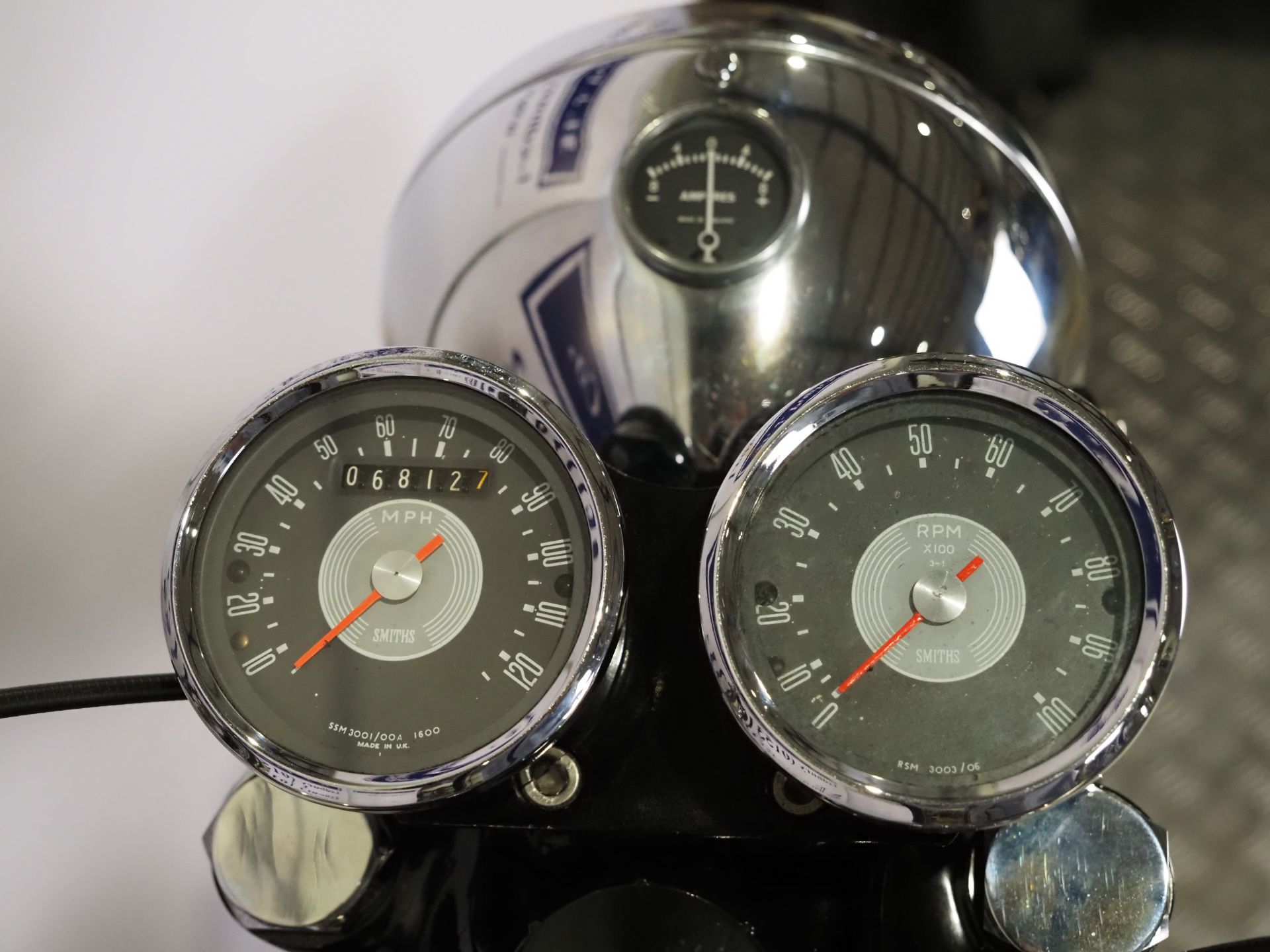 Triumph T120 Bonneville motorcycle. 1965. 650ccFrame No. T120-DU19874Engine No. T120-DU19874Runs and - Image 6 of 9