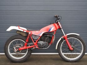 Fantic Trials 300 professional bike. 249 cc Frame No. 34001839 Engine No. 001842 Fitted with