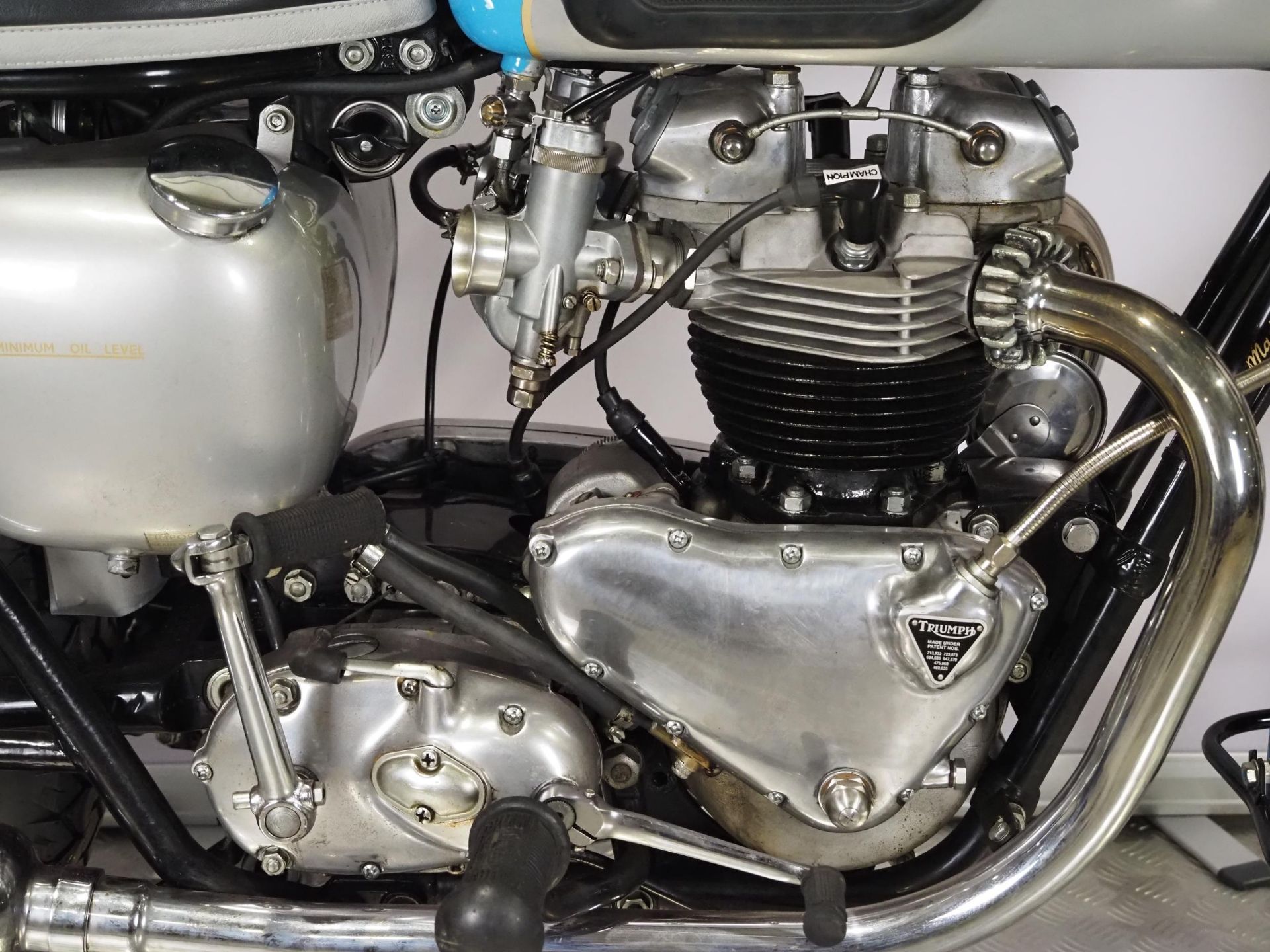 Triumph Bonneville T120 motorcycle. 1961. 650cc Frame No. D11903 Engine No. D11903 Runs and rides - Image 4 of 10