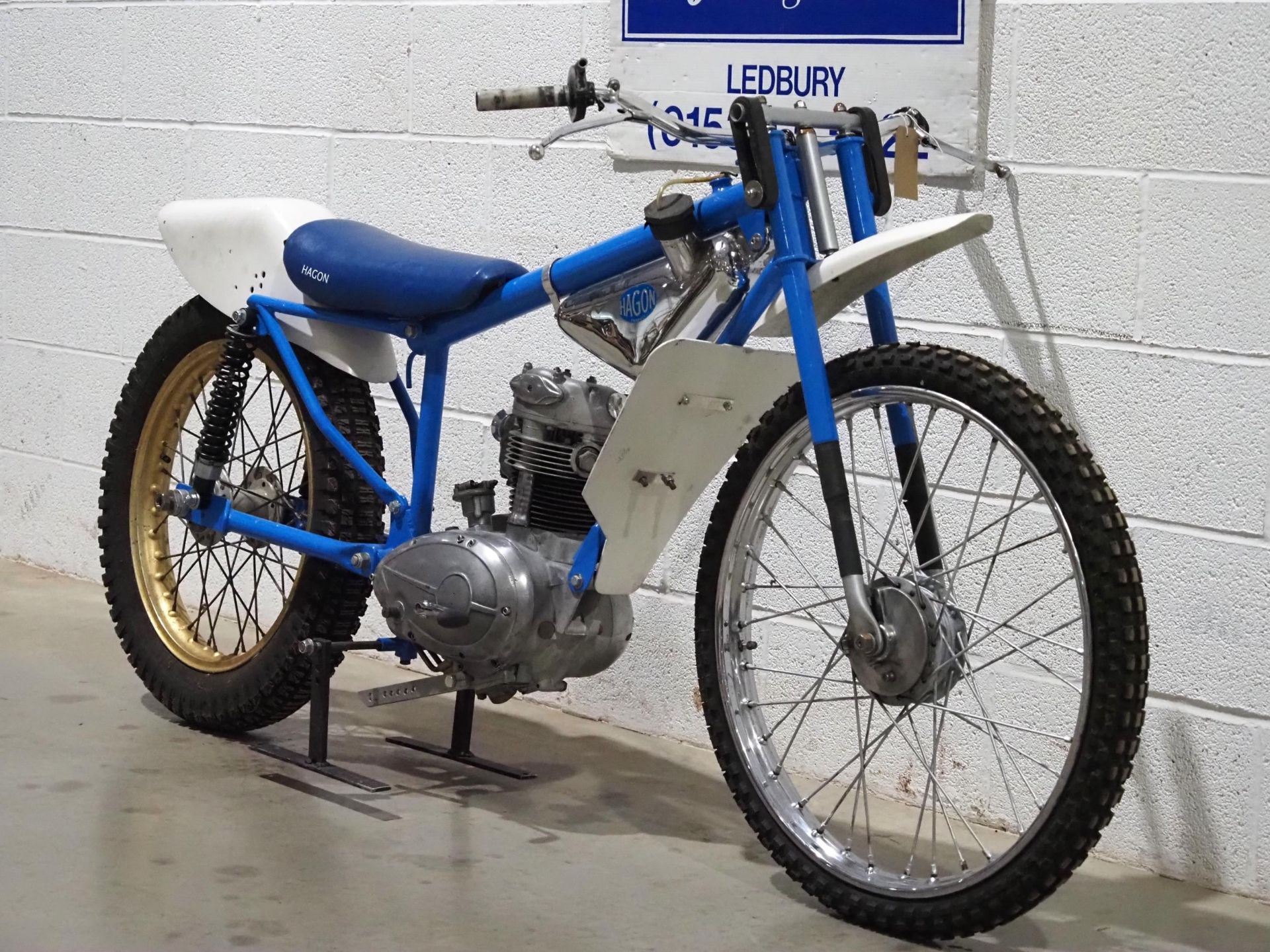 Hagon C15 grass track bike project. 250cc. Engine No. C15T713 Part restored and in need of - Image 2 of 5