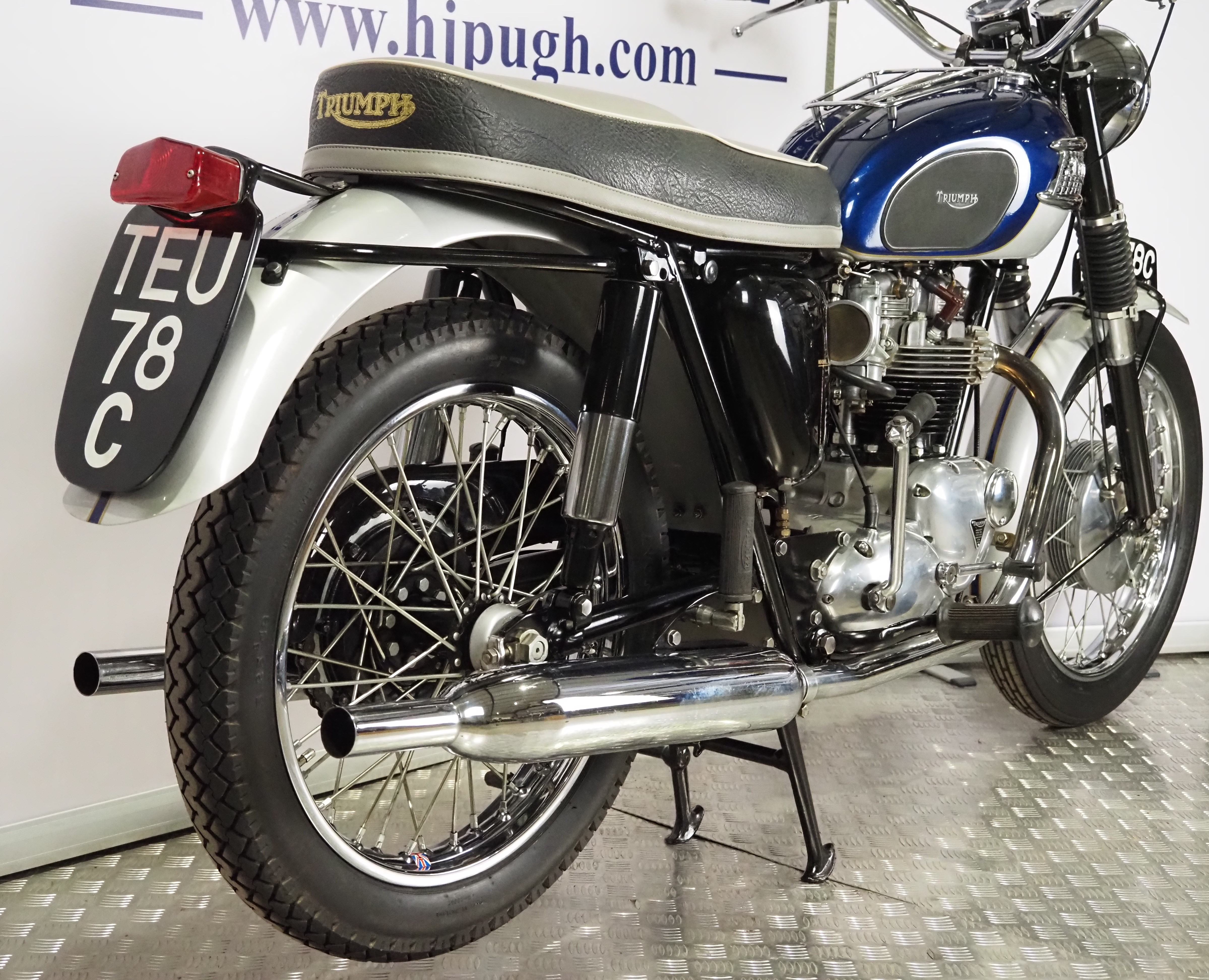 Triumph T120 Bonneville motorcycle. 1965. 650ccFrame No. T120-DU19874Engine No. T120-DU19874Runs and - Image 3 of 9