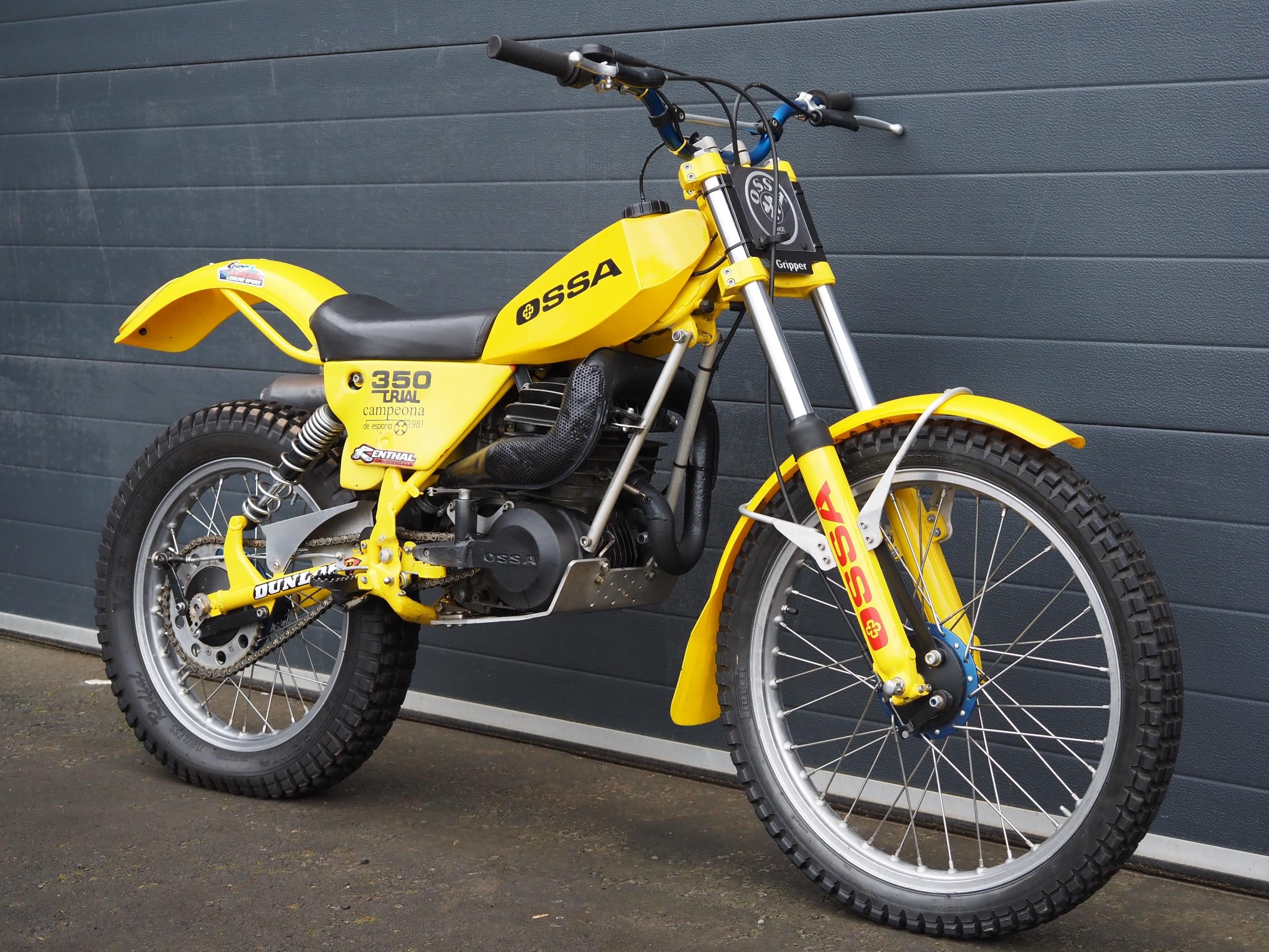 OSSA 350 trials bike. 1981. Frame No. B-731500 Engine No. M-731500 Runs and rides. Needs light - Image 2 of 5