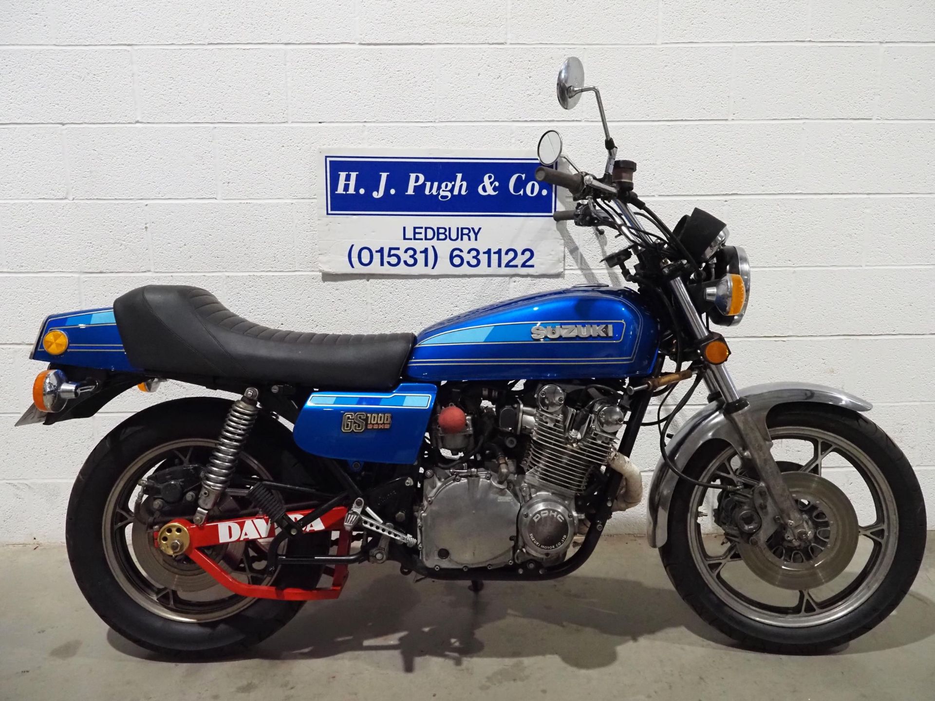 Suzuki GS1000 turbo motorcycle. 1981. 997cc Runs and rides. Reg. UNE 228X