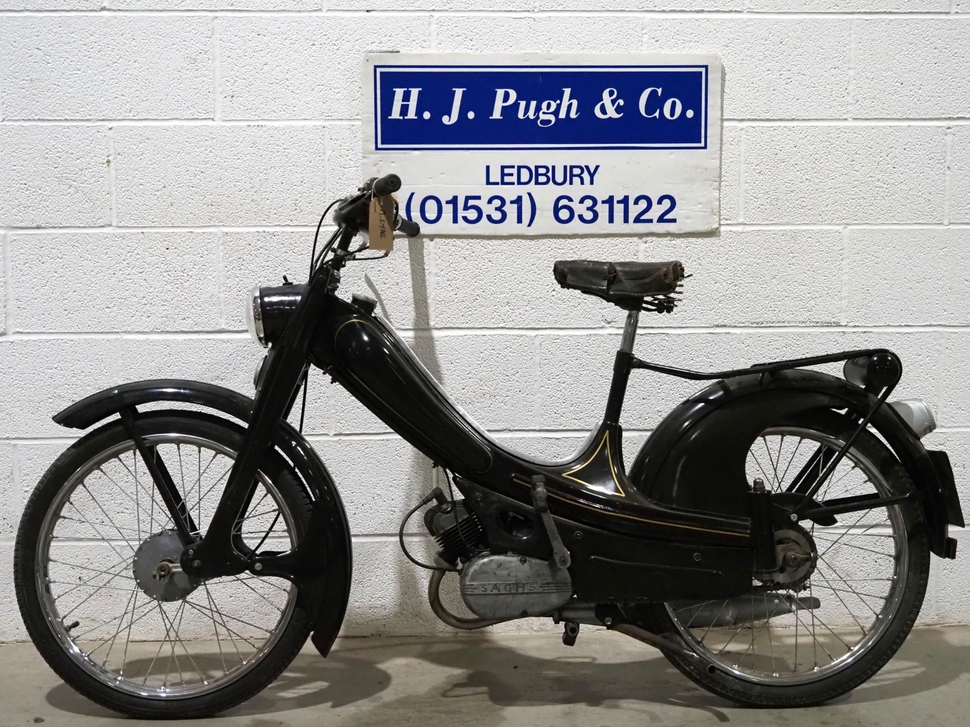 Norman Nippy moped. Engine No. 2649599 Runs but not ridden for some time so will require - Image 5 of 5