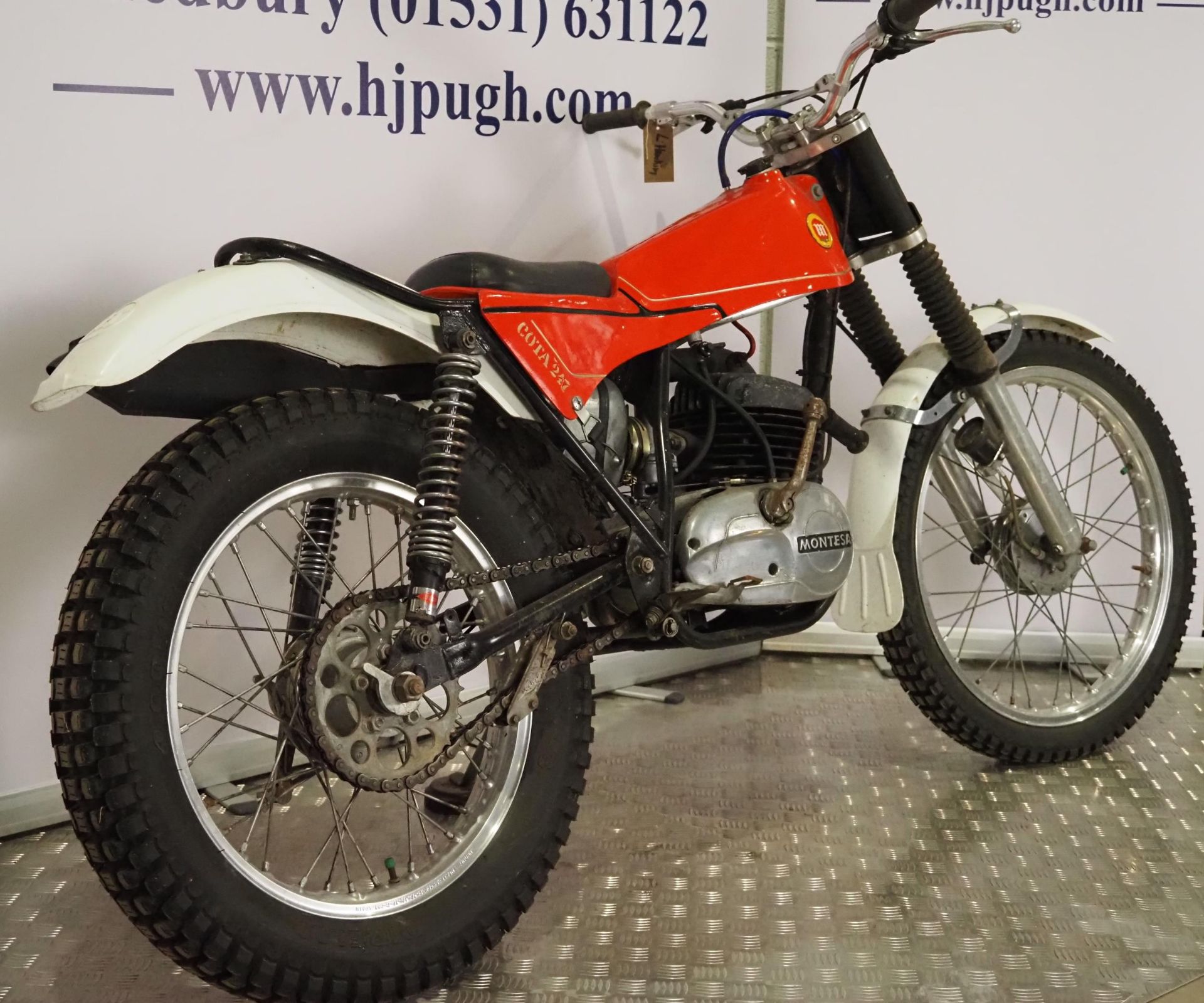 Montesa Cota 247 trials motorcycle. 1971. 247cc Engine No. 21M25917 Engine turns over. Has been - Image 3 of 6