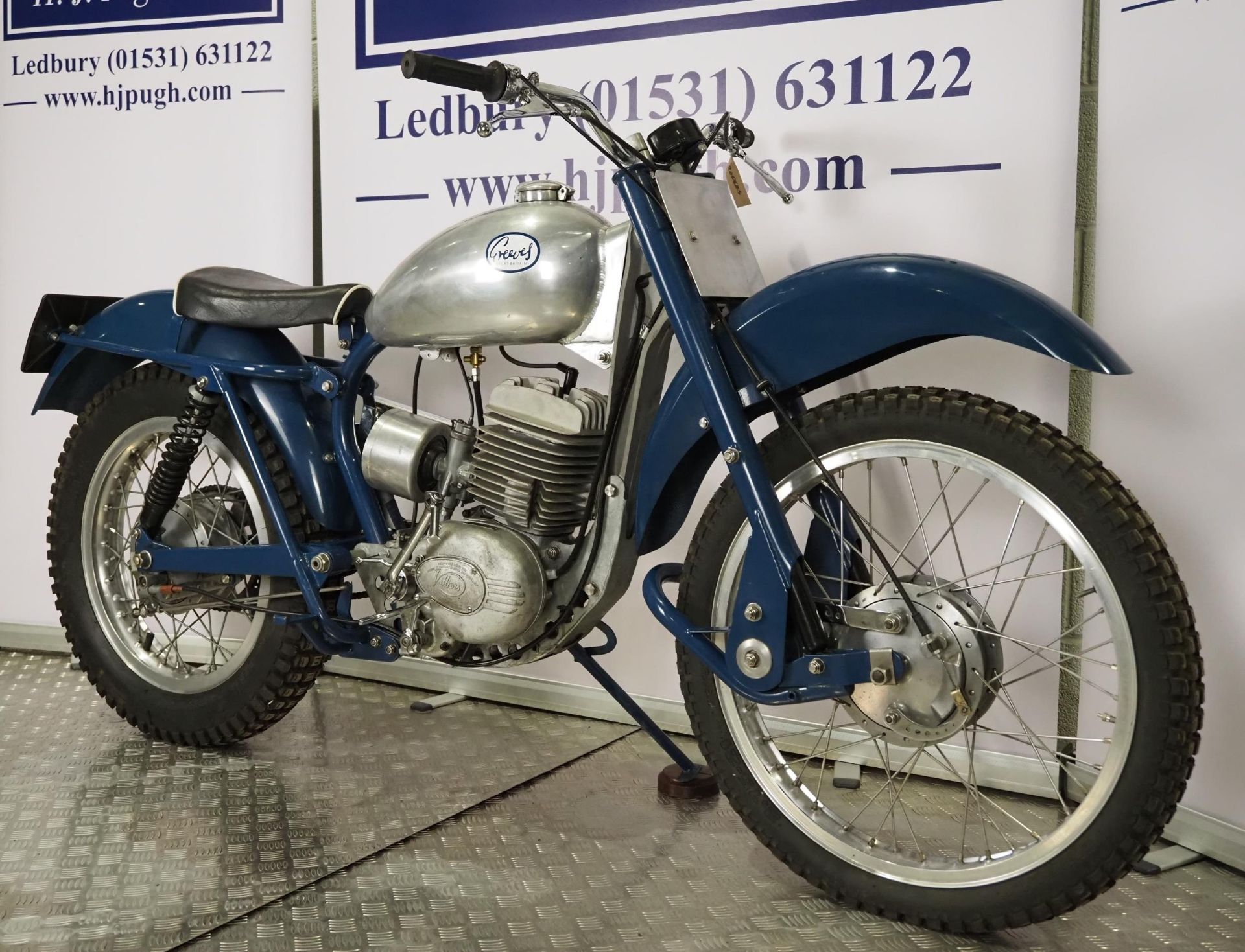 Greeves TES24 trials motorcycle. 1963. 250cc. Frame No. 24DSS/1 Engine No. P11235445 Runs and rides. - Image 2 of 6