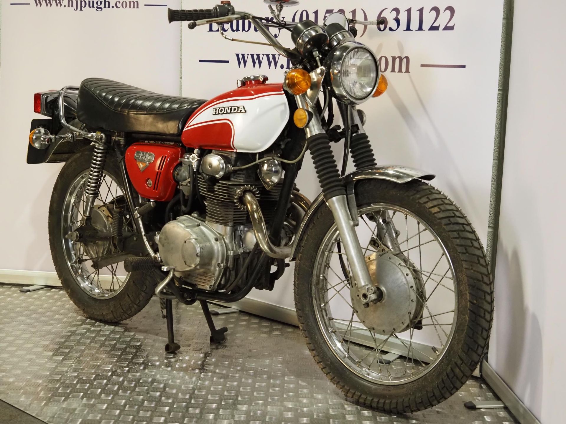 Honda CL350 motorcycle. 1973. 350cc. Frame No. CL350-5025393 Engine No. CL350E-5057487 Engine - Image 2 of 6